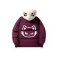 Burgundy (Ecru Hat)