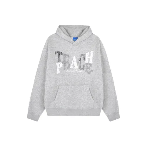 Teach Peace Sweatshirts Unisex Heather Gray
