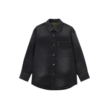 Levi's Denim Jacket Men's Gray Black