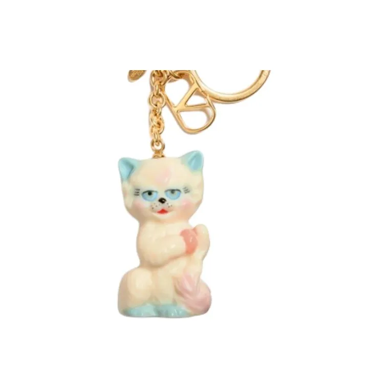 Valentino Brass Keychains Women's Multicolor-2