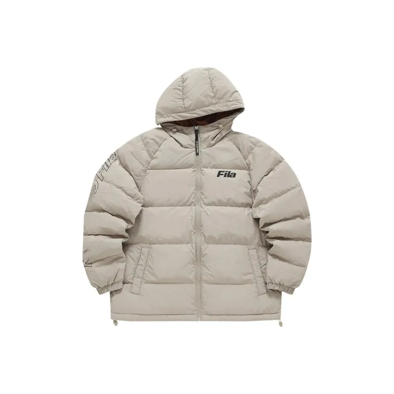 FILA FUSION QR Down Jackets Unisex Light Khaki-0