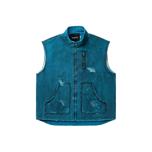 GEOFFREY B. SMALL Vest Unisex Dark Sky Blue