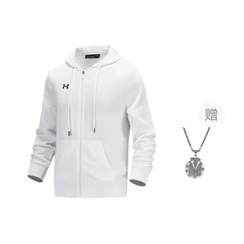Under Armour Jackets & Coats Unisex White, Comes With Necklace