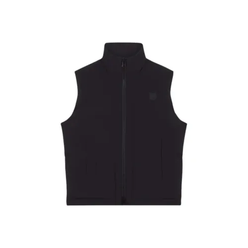 Maison Kitsune Fox Head Patch Puffer Vest