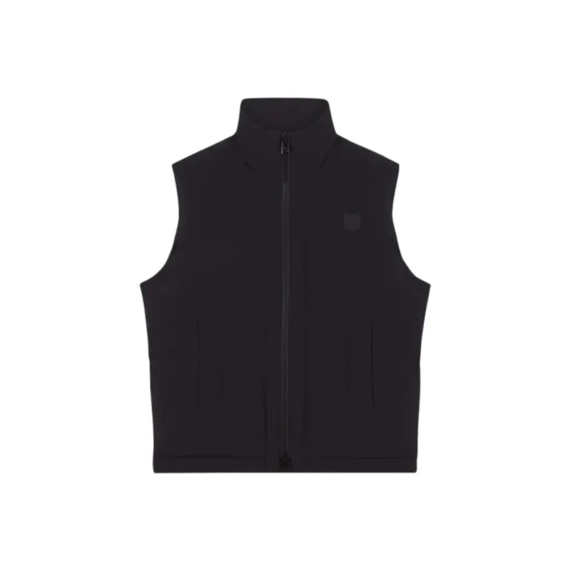 Maison Kitsune Fox Head Patch Puffer Vest-0