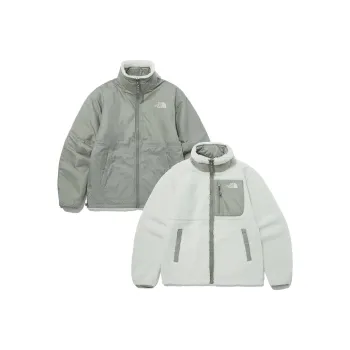 THE NORTH FACE Play Green Rvs Fleece Jacket Slate Khaki Unisex Korea Version