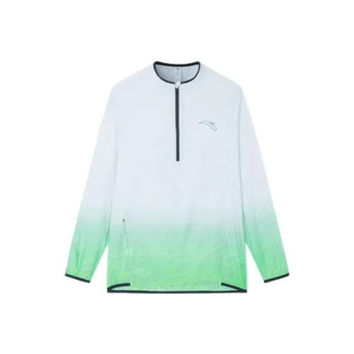 Anta Sun Protection Clothing Men's Bright Sky Gray