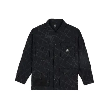 Brain Dead Brain Dead X INVINCIBLE Co-brand Jackets Men Black