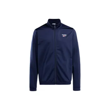 Reebok Identity Small Logo Track Jacket Jackets Coats Unisex Vector Marine Blue