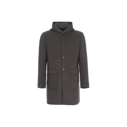 BRAUN BUFFEL Coats Men's Dark Coffee