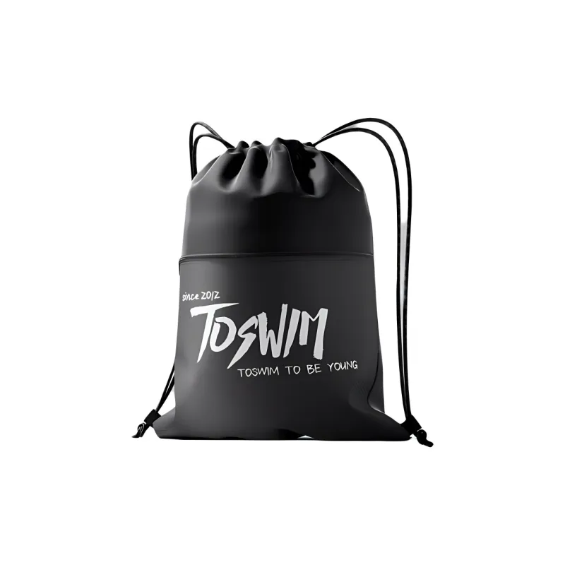 TOSWIM Polyester Storage Bag Unisex Black/Green-1
