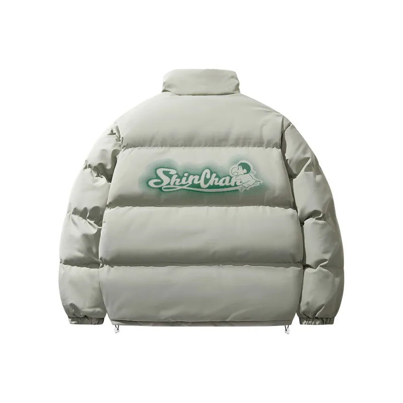 Crayon Shinchan Puffer Jacket Coat Unisex-9