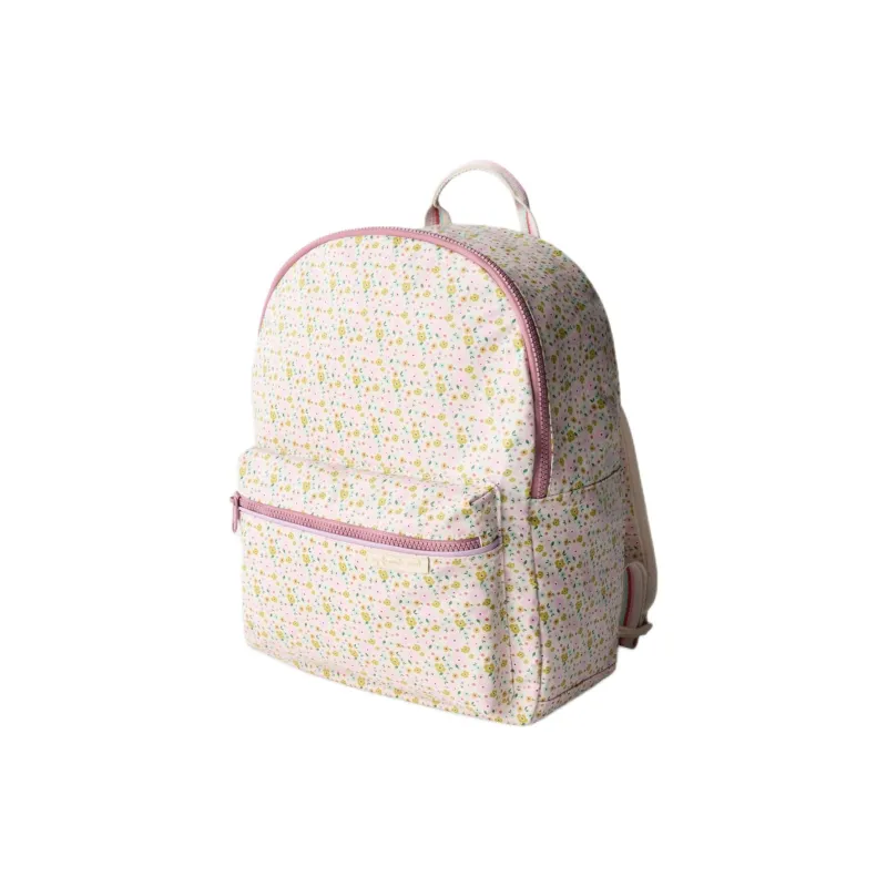 ZARA Polyurethane Backpack Kids' Light Beige Yellow-2