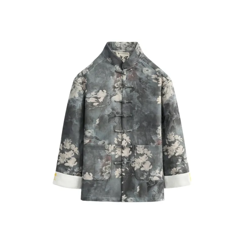 XUANSHENG Jackets Coats Men's Adding Beauty To The Brocade-0