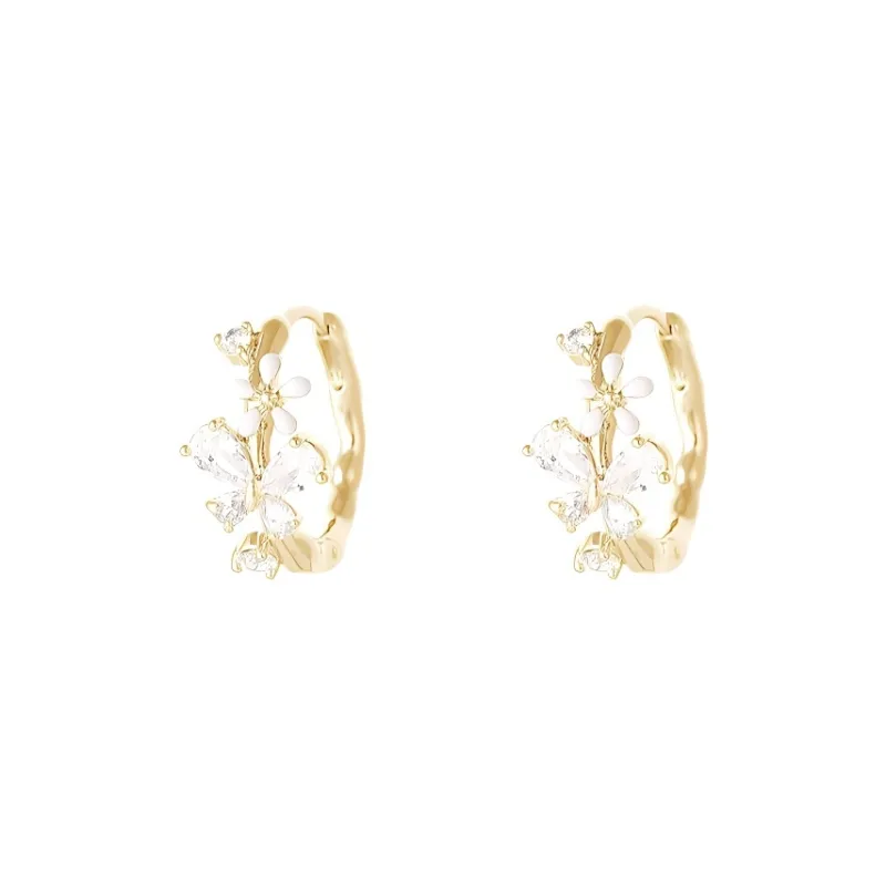 KEMLAIDA 925 Sterling Silver Earrings Women's-5