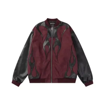 TESTUNG Jackets Unisex Red