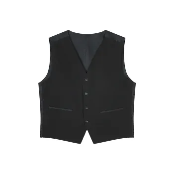CROQUIS Vest Men's 001 Jet Black