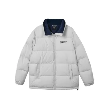 Skechers Down Jacket Unisex Moon Rock Gray