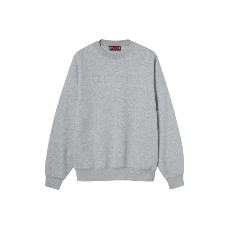 GUCCI SS25 Sweatshirt Men's Gray-0