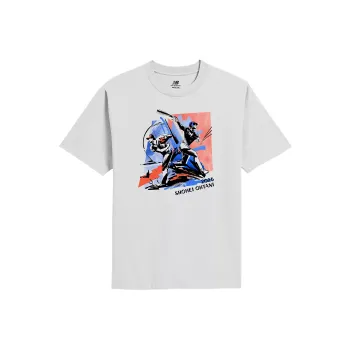 New Balance Shohei Otani SS25 Two Swords T Shirt Men's White