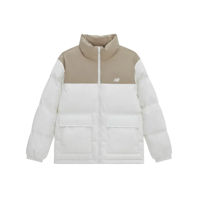 New Balance Down Jacket Unisex Khaki/White-0