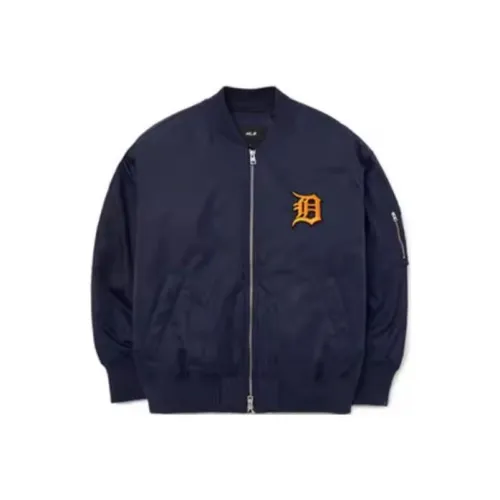 MLB Detroit Tigers Jackets Unisex Navy Blue