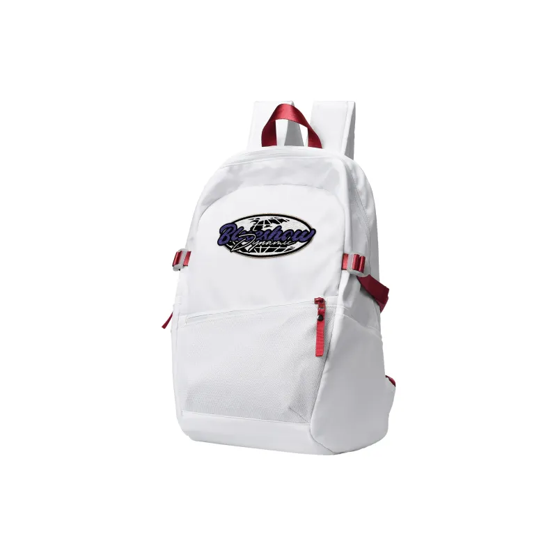 DRACONITE Polyester Student Backpack Regular Unisex White-24