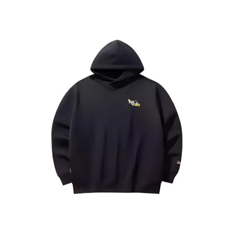 CHAOJIANTA x SNOOPY Sweatshirt Unisex Basic Black-0