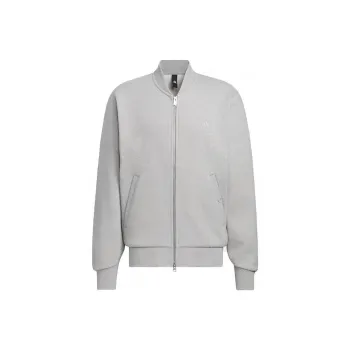 Adidas BOMBER Jackets Coats Men's Medium Heather Gray