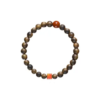 Seven Little Craftsmen Agarwood Bracelets Unisex