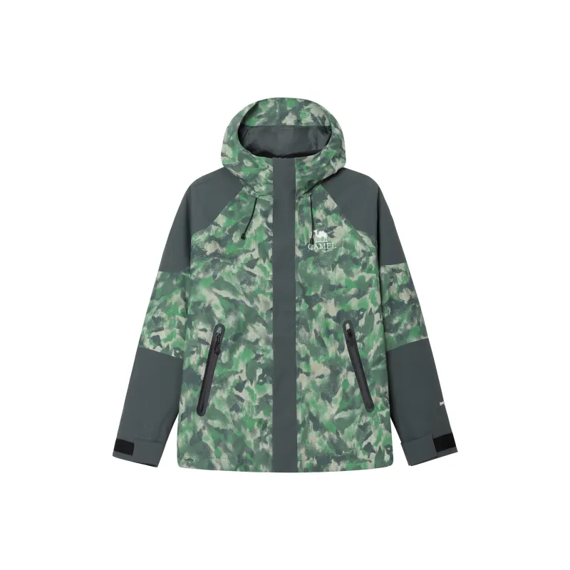 CAMEL All weather Windbreaker Jacket Unisex-4