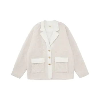 RASS Puffer Jackets Unisex Ecru