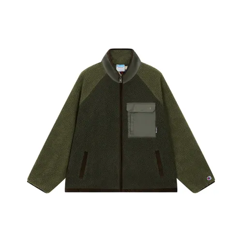 Champion FW24 CITY BOY Jackets & Coats Unisex Army Green