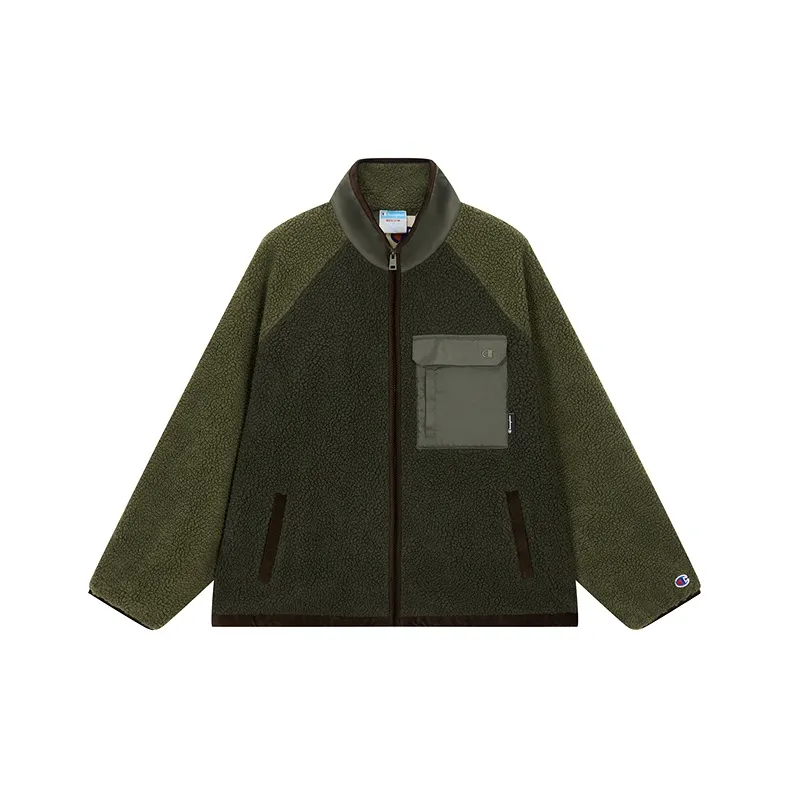 Champion FW24 CITY BOY Jackets & Coats Unisex Army Green-0