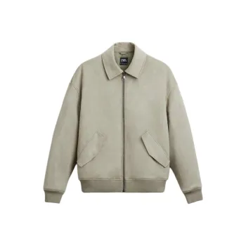 ZARA Jackets Men Gray