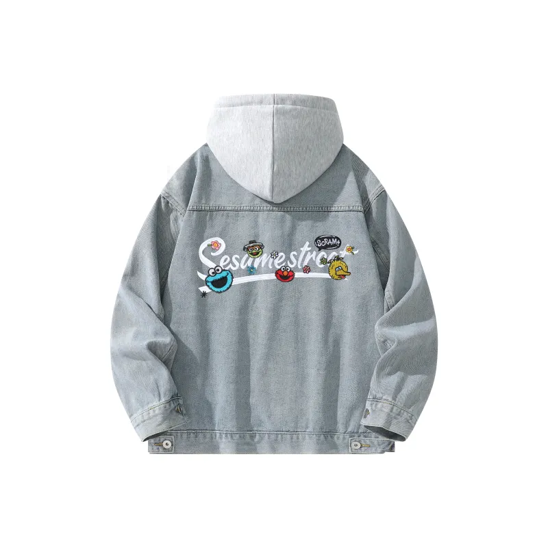 SESAME STREET Denim Jacket Unisex-6