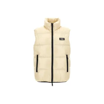 DSQUARED 2 Logo Patch Zipped Padded Gilet