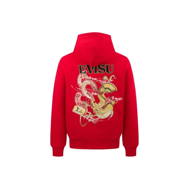 EVISU Snake Year Spring Festival Limited Series Sweatshirts Men-4