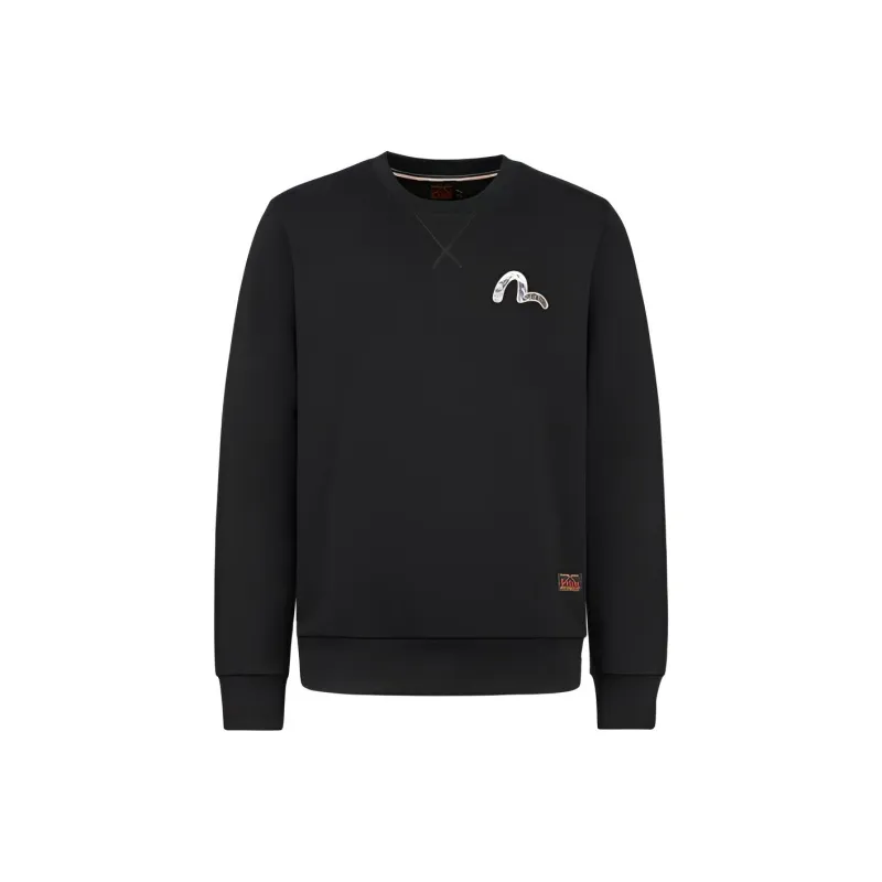 EVISU Sweatshirts Men Black-1