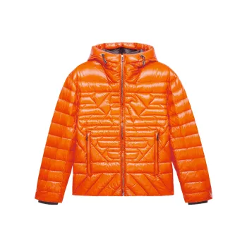 EMPORIO ARMANI FW22 Down Jacket Men's Orange