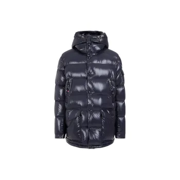 Moncler Chiablese Series Jackets & Coats Winter Men's Dark Blue