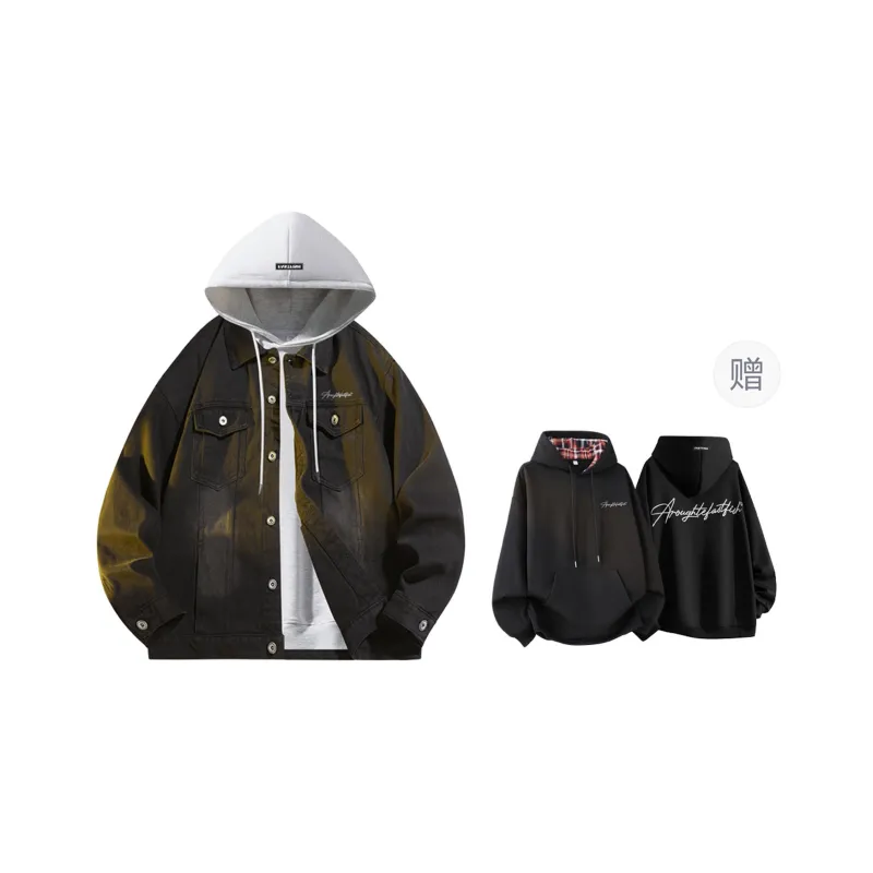 FASTFISH Denim Jackets Unisex-19
