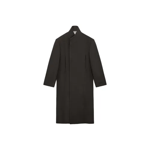 Fear Of God SS24 Season 8 Collection Boiled Wool Stand Collar Overcoat Coat Men's Black/Black
