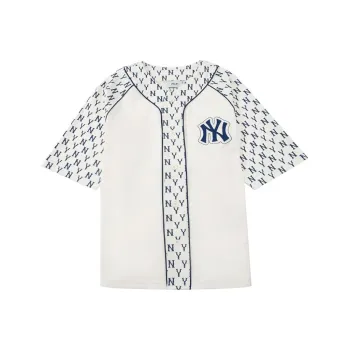 MLB Mlb Old Flower Baseball Jacket Women's Cream