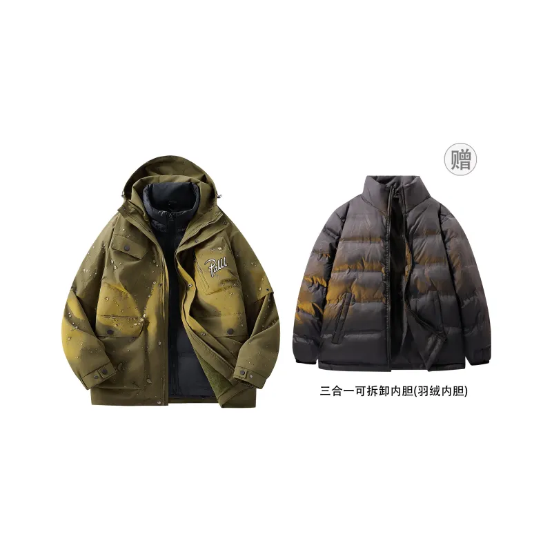 PAUL COSTELLOE Windproof Warm And Water Resistant Windbreaker Jacket Unisex-6