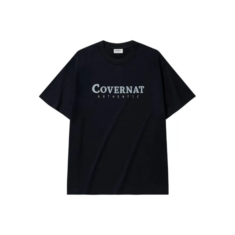 COVERNAT SS25 T Shirt Men's Dark Marine Blue-0