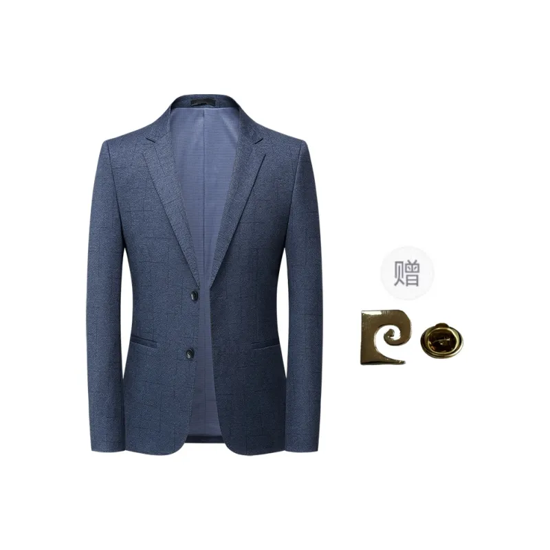 PIERRE CARDIN Business Suit Men's Blue-0