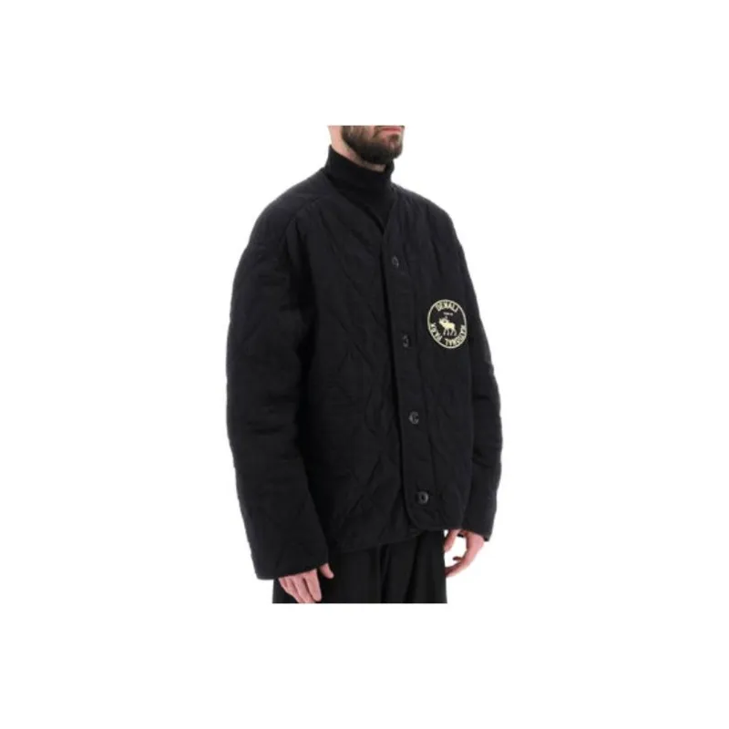 OAMC Graphic print Matelassé effect Jacket-0