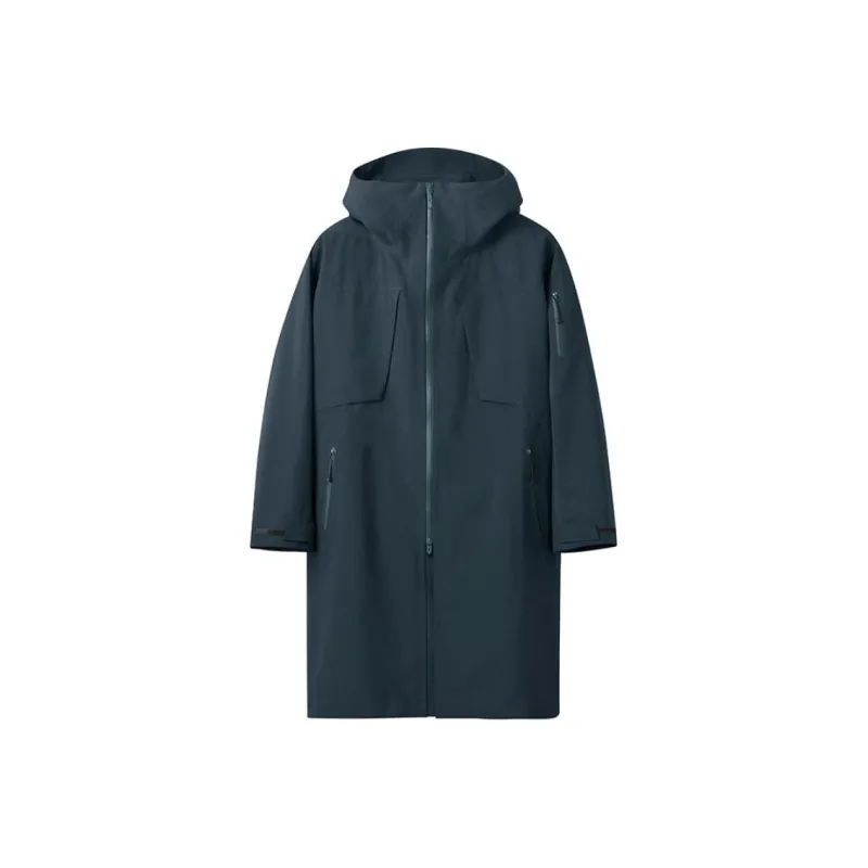 DESCENTE ALLTERRAIN Water-Resistant Windproof Breathable Moisture-Wicking Windbreaker Jacket Men's-0