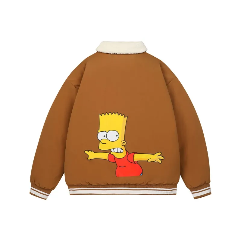 The Simpsons Puffer Jacket Unisex-7